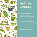 Matcha Con Vainilla 1 Kg Endulzado Con Azúcar Mascabado