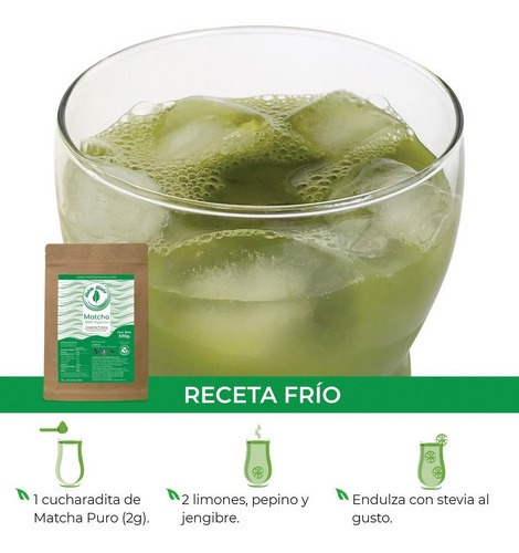 Matcha Orgánico 500g 100% Puro