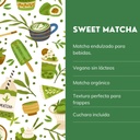 Matcha Endulzado 250g Con Azúcar Mascabado Para Bebidas Rica