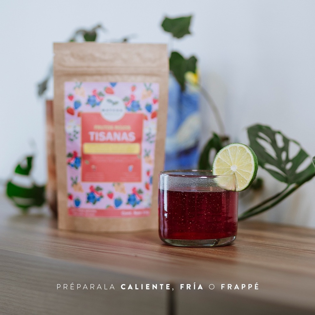 Tisana Frutal 300g Para Bebidas Calientes, Frías O Frappes