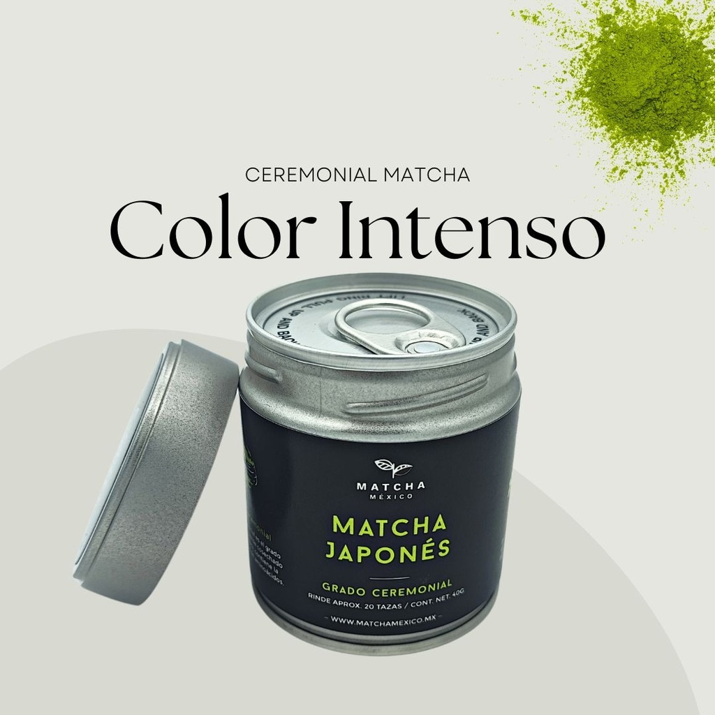 Matcha Japonés Ceremonial 40g Grado Premium Shizuoka