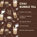 Te Chai Original Bubble Tea 600g Mezcla En Polvo