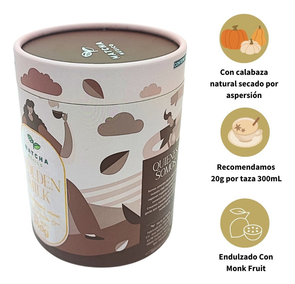Pumpkin Spice 400g Sin Azúcar - Con Calabaza Y Especias