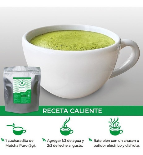 Matcha Orgánico 1kg 100% Puro