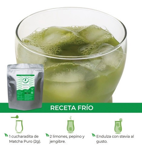 Matcha Orgánico 1kg 100% Puro