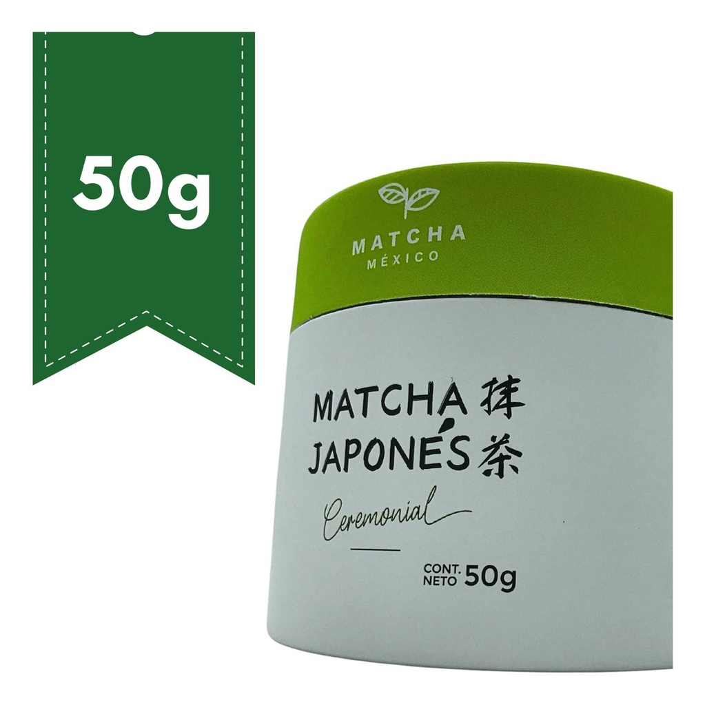 Matcha Japones 50g Grado Ceremonial 100% Puro Para Bebidas