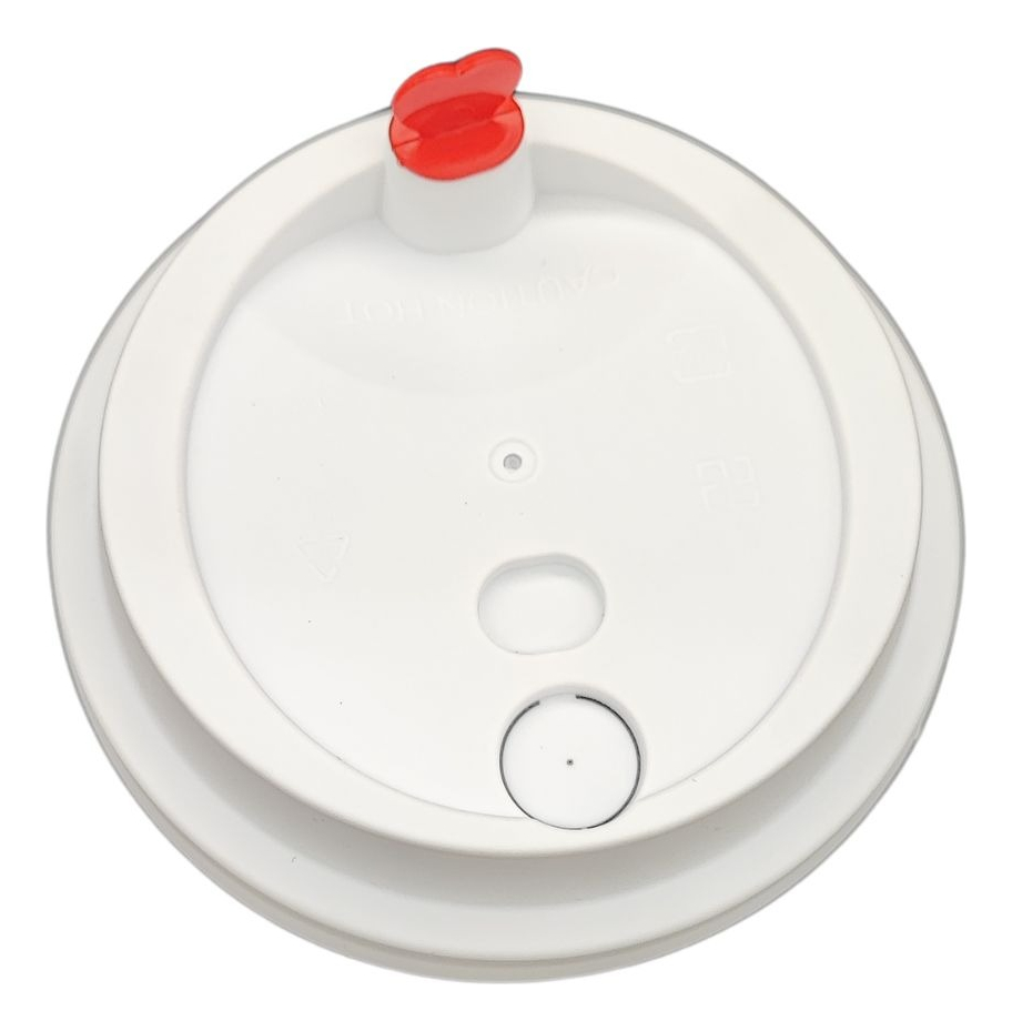 Vasos Con Tapa PP 90mm Corazon