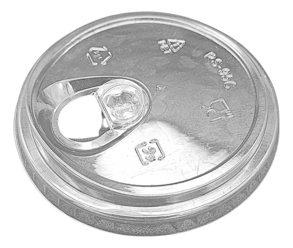 Vasos Curvos Pp 16 Oz 450 Ml Con Tapa Boquilla 500 Pzas