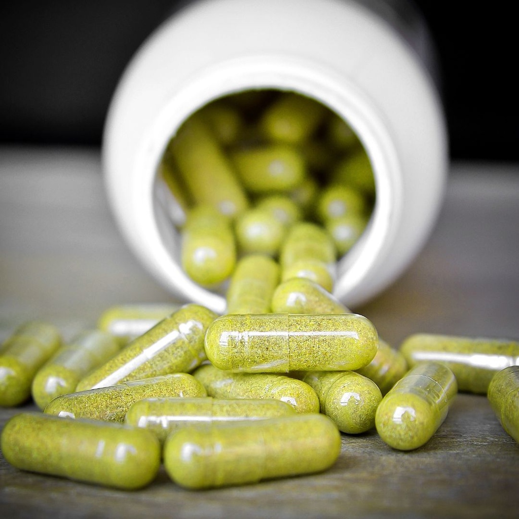 Cápsulas De Té Verde Matcha Orgánico 120 Cápsulas Veganas