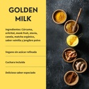 Cúrcuma Golden Milk 200g Para 20 Tazas Con Cuchara Incluida