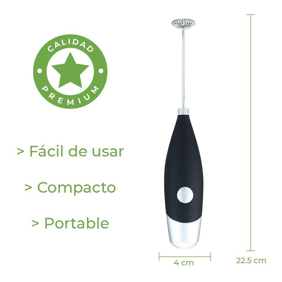 Batidor Eléctrico Alta Calidad - Espuma Leche Y Bate