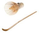 Chasen Con Cucharita De Bambú Para Batir Matcha Envío Gratis
