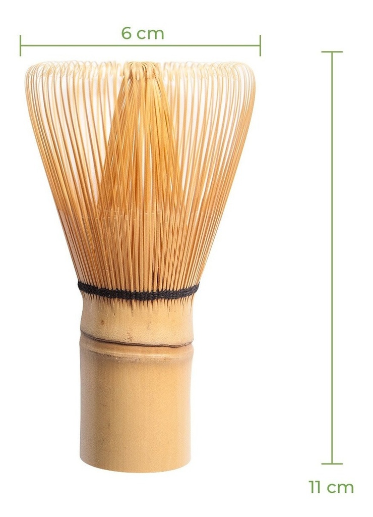 Chasen Con Cucharita De Bambú Para Batir Matcha Envío Gratis