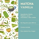 Matcha México Con Vainilla 500g Endulzado Con Azúcar Mascabado Frape