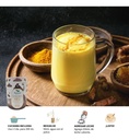 Cúrcuma Golden Milk 200g Para 20 Tazas Con Cuchara Incluida