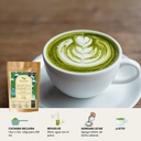 Matcha Con Vainila 500g Endulzado Con Azúcar Mascabado Frape