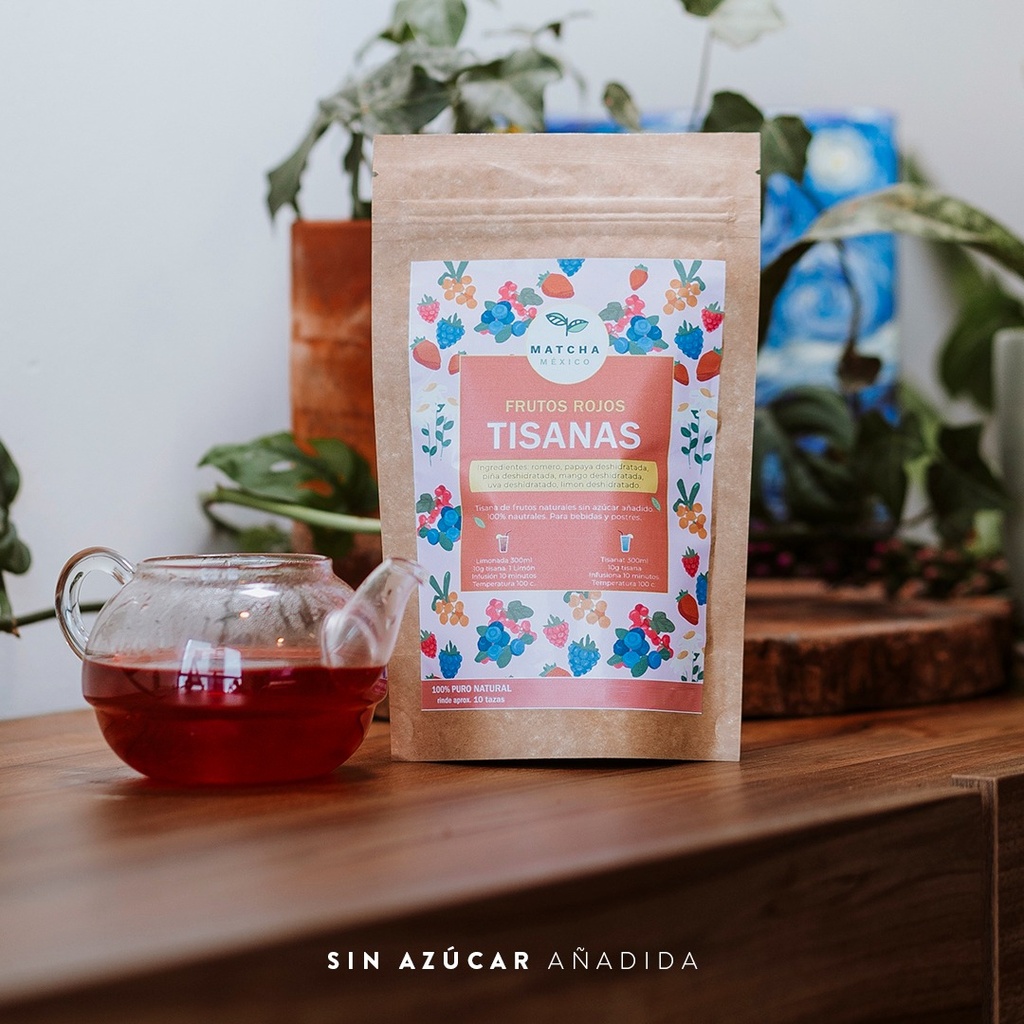 Tisana Frutal 300g Para Bebidas Calientes, Frías O Frappes