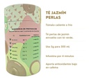 Té Jazmín Perlas 80g Para Infusión Aporta Antioxidantes