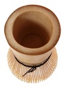 Chasen: Batidor Para Matcha 100 Cerdas Para Espumar Matcha Beige