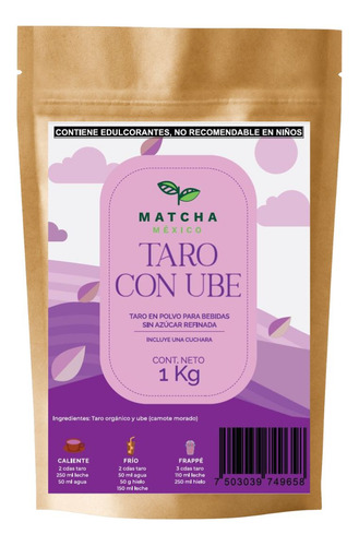 Taro Con Camote Morado UBE