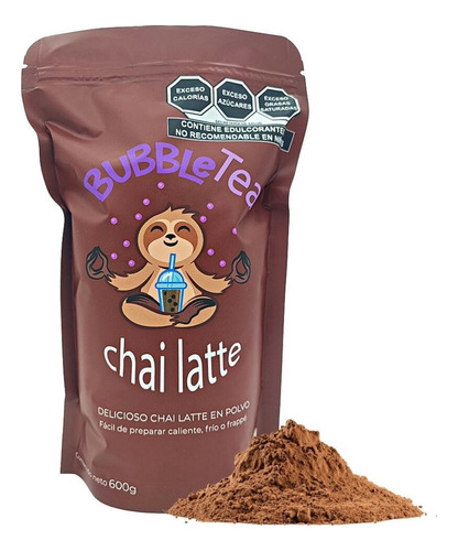 Chai Latte Polvo Instantáneo Fácil De Preparar