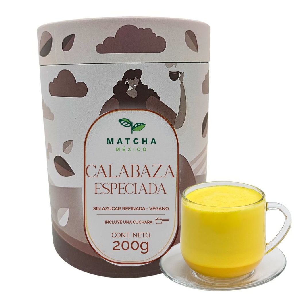 Calabaza Especiada Pumpkin Spice Sin Azúcar Refinada