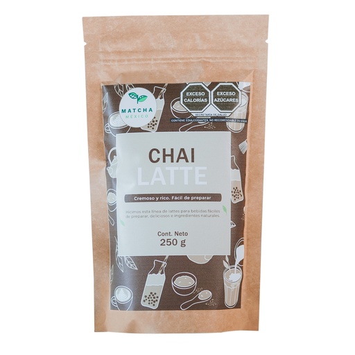 Chai Latte Polvo Instantáneo Fácil De Preparar