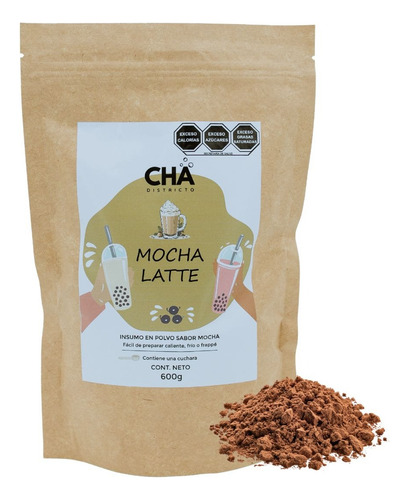 [mocha-latte] Mocha Latte 600g Para Bebidas Calientes y Frappes