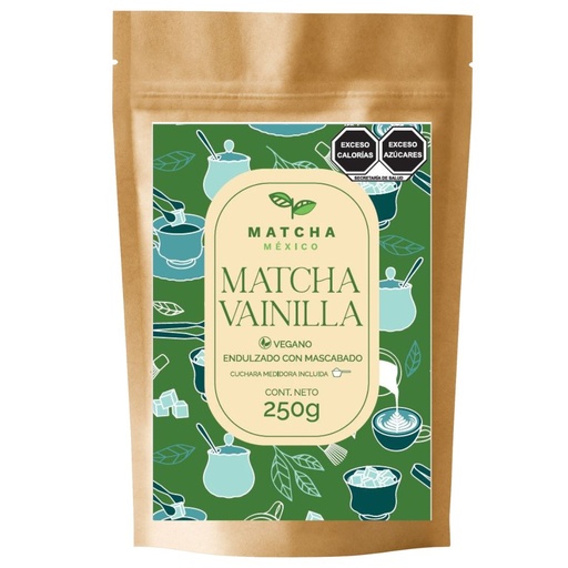 Sweet Matcha Vainilla Vegano